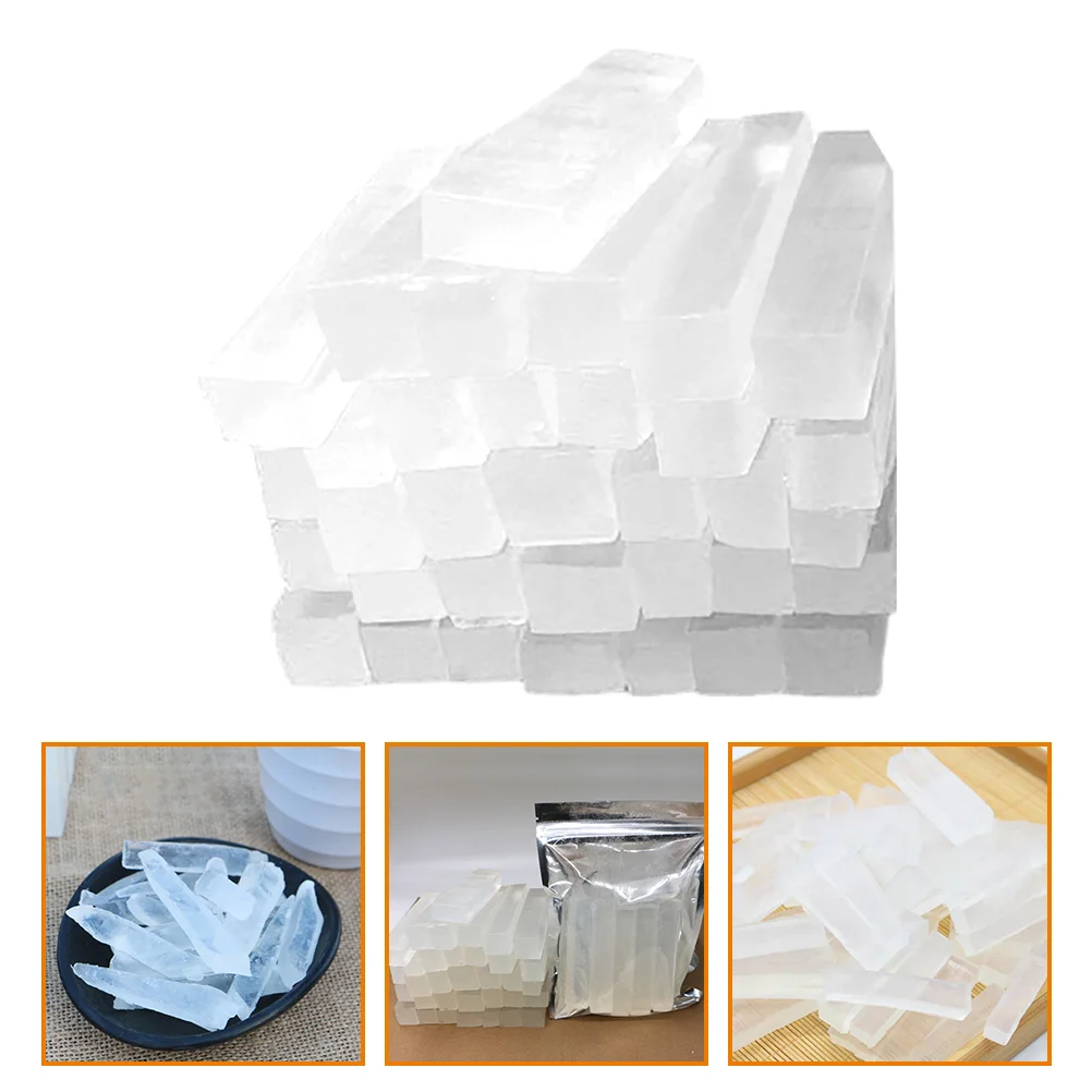 Refreshing Skin Scrub Soap Base Handmade Bathing Bar for DIY Organic Clear Handsanitizer