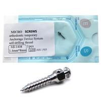 dental mini screw titanium alloy orthodontic matching tool micro screw driver for self drilling dentist tools 168 166