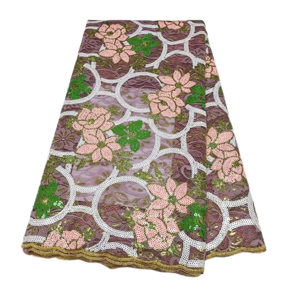 Рисунок 6 - Африканская французская кружевная ткань 2023