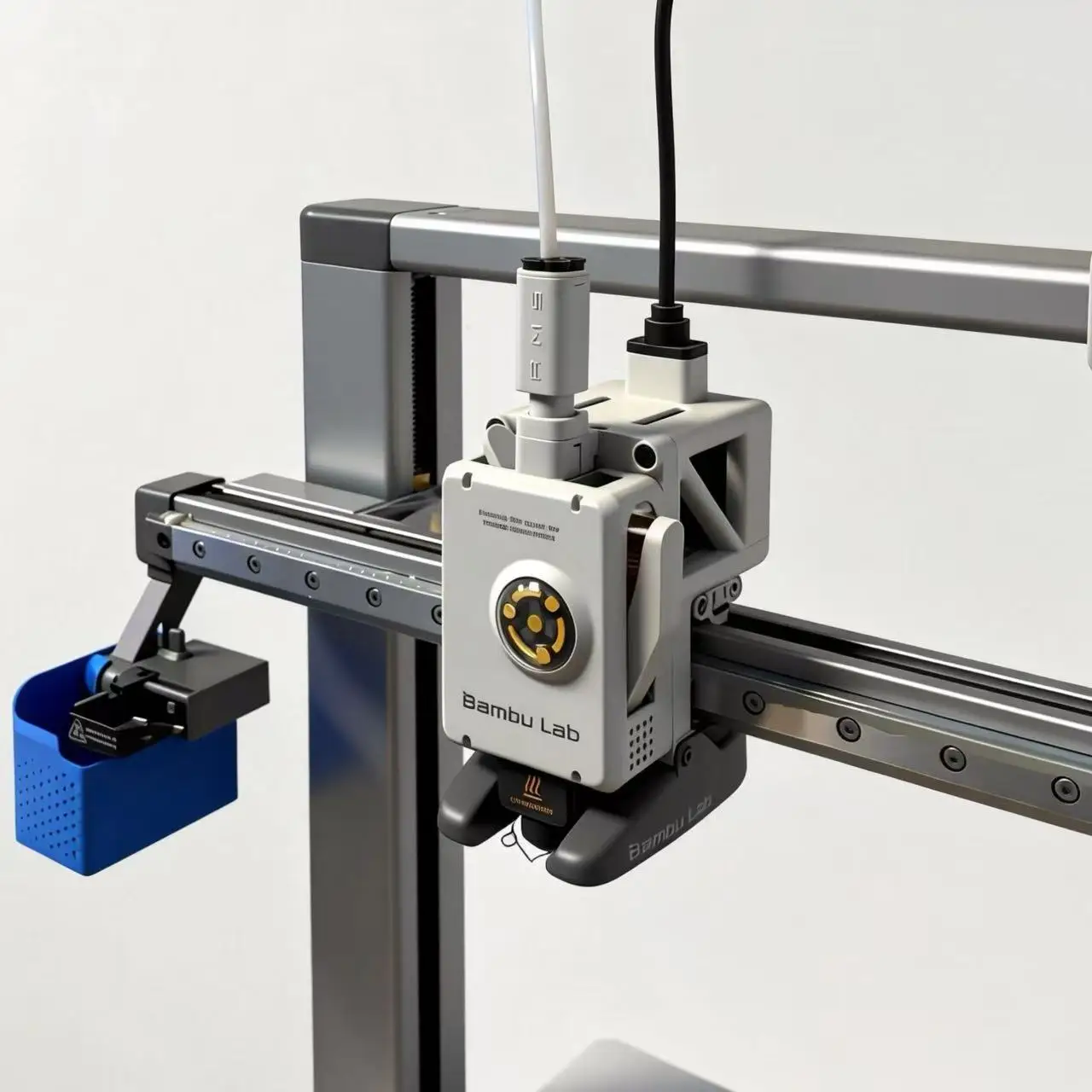 Фото AMS Lite Filament Hub для Bambu Lab A1/A1mini, пятипозиционный переключатель компонентов, расходные материалы, многоцветная печать, для деталей 3D-принтера. №3
