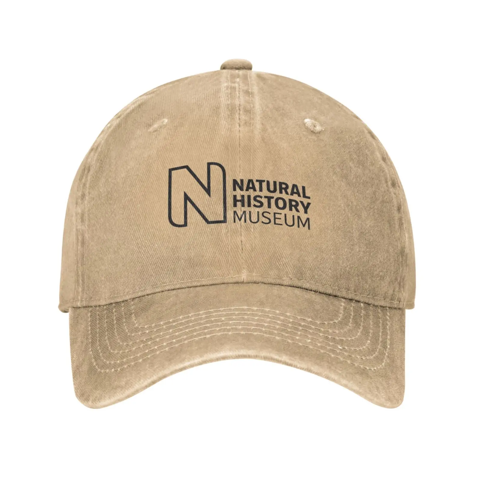 

Natural History Museum logo Print Graphic Casual Denim cap Knitted hat Baseball cap