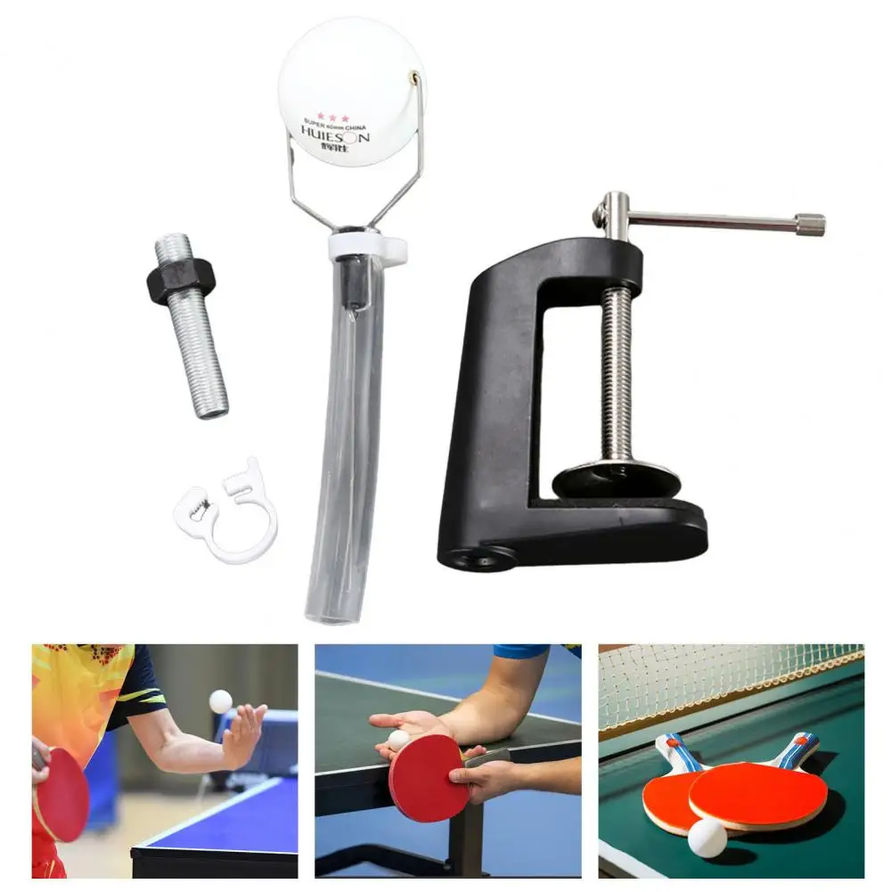 

1 Set Clip Type Table Tennis Trainer Ping-Pong Training Robot Professional Table Tennis Training Device Rapid Rebound Ping-Pong