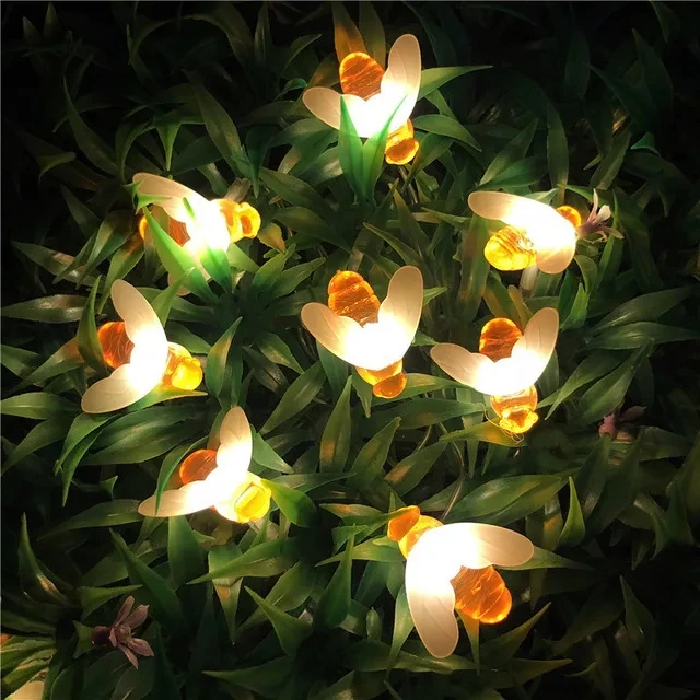 

Солнечные гирлянды ECCJ пчелы 50 LED 5М/10М