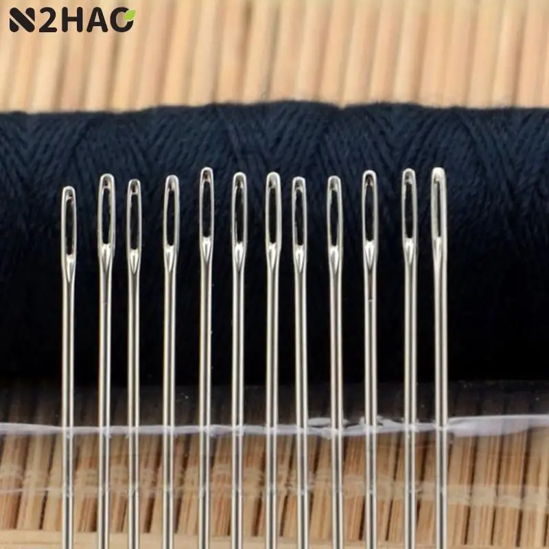 

Швейная игла из нержавеющей стали высокой твердости для вышивки крестиком, швейные иглы для одежды, ручные бытовые инструменты