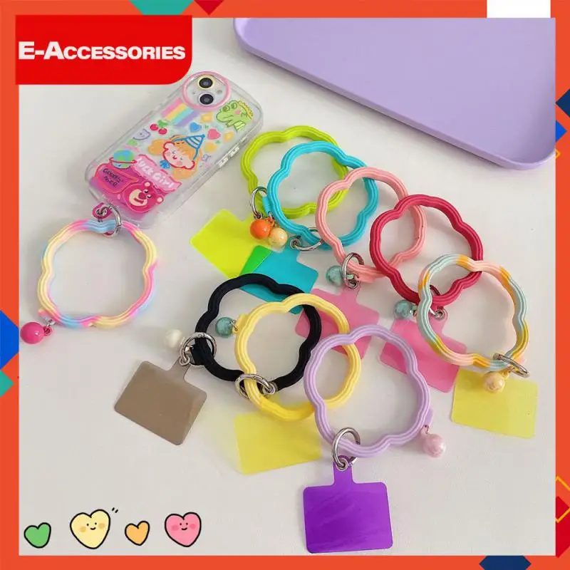 

Durable Mobile Phone Hanging Ring Portable 9cm Phone Lanyard Non-deformation Anti-fall Universal Hanging Ring For Mobile Phones