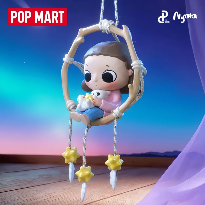 Фото POP MART Оригинальная серия Nyota We Are All Stars: Загадочная коробка-сюрприз, милые аниме-фигурки, коллекционные украшения, рождественский подарок №1
