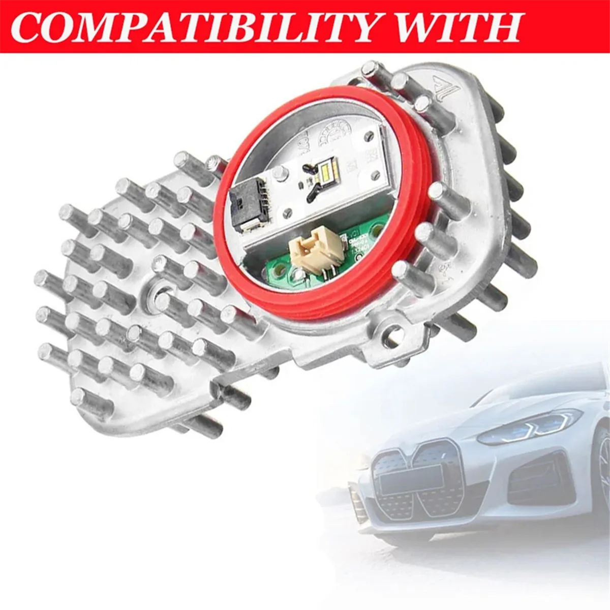 Автомобильная фара DRL модуль Angel Eyes 63117263051 7263051 для BMW 4 серии F32 F33 F36 M4 2015