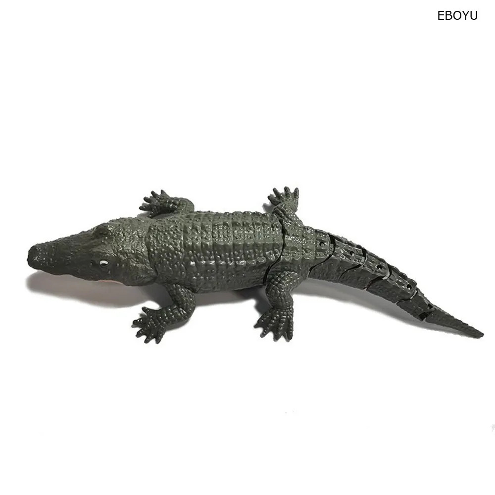 JJRC S13 RC крокодиловая лодка 2 4 ГГц 4CH с дистанционным управлением 2-в-1 Имитация