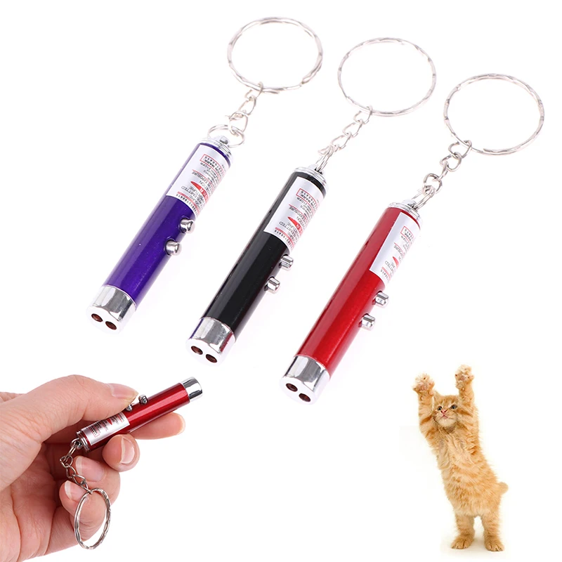 

Funny Cat Pen Laser LED Pen Pointer Light Toy Bright Animation Shadow 5MW Red Dot 650Nm Small Animal Sight Interactive Toys