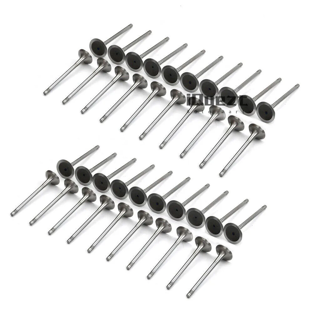 40x впускные и выпускные клапаны набор впускных выпускных клапанов двигателя для