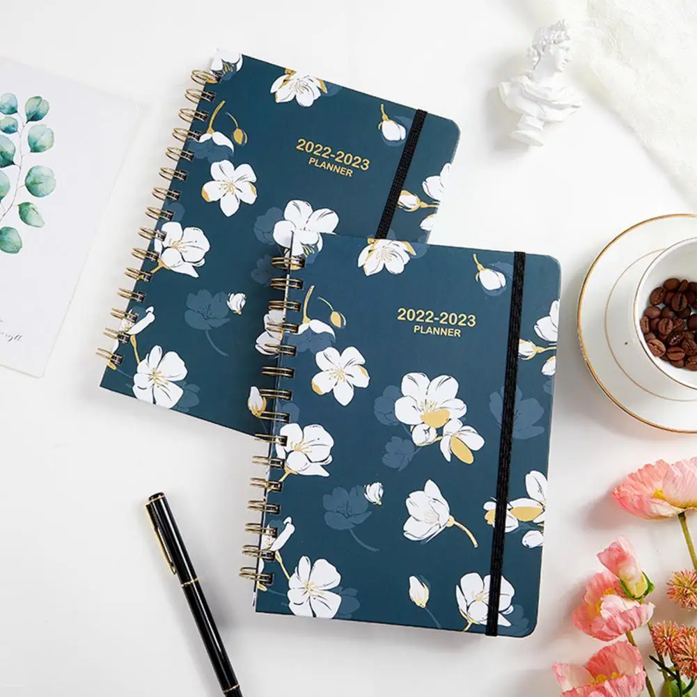 

Unique English Edition Convenient 2022 Planner Notebook Monthly Pages Schedule Book for Home 2022 Planner Notebook