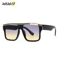 jackjad 2022 fashion cool unique square style stylish sunglasses women vintage classic brand design sun glasses shades 86561