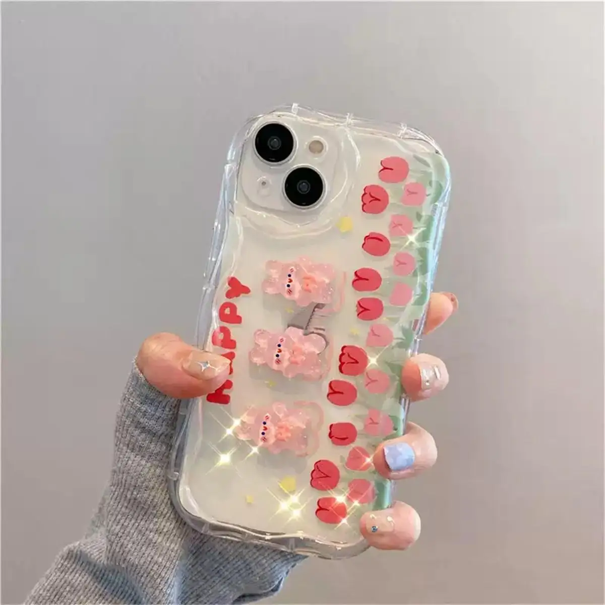 Чехол для Huawei Honor 90 Lite 5G P30 Mate 30 40 Pro P40 Nova 9 SE 10 11 5T 7 чехол с прозрачными волнистыми