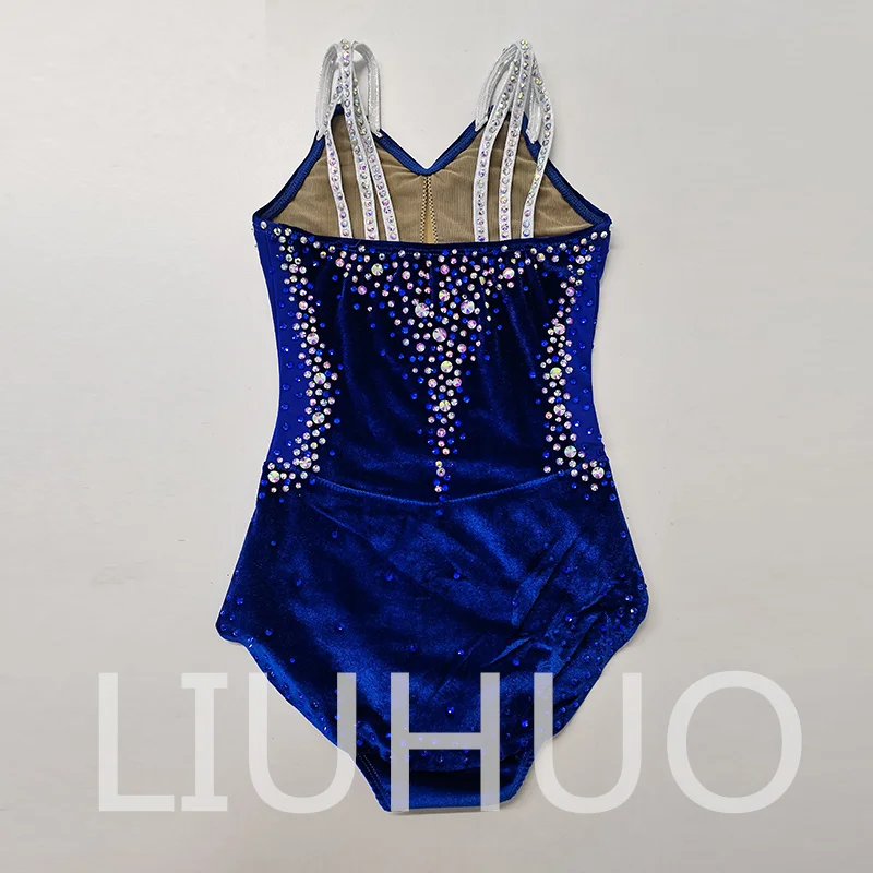 LIUHUO Купальник для художественной гимнастики соревнований по черлидингу детей