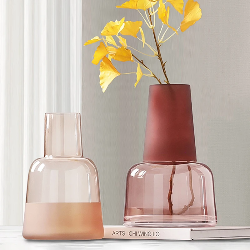 

glass wedding decorative vases terrarium modern aesthetic vase of flowers design luxury maison accessories desk decoration