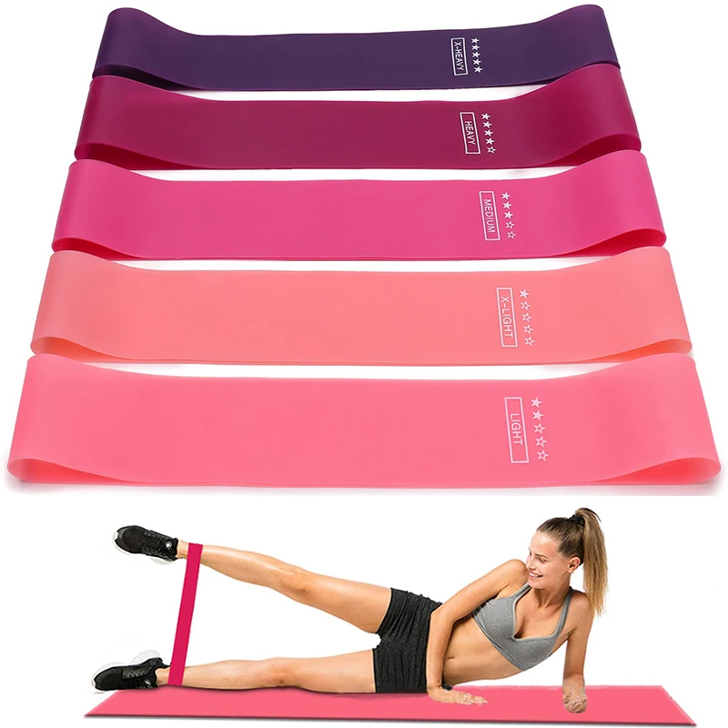 

Elastic Exercise Bands Fitness Resistance Bands Strength Muscle Training Yoga Pilates Crossfit Workout Bands Home Gym Equipment