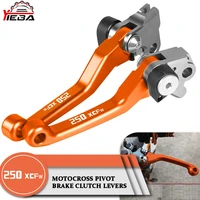 motorcycle motocross pivot brake clutch levers pit dirt bike cnc handle lever for 250xcf w 250xcf 250 xcf w xcfw xcf 2007 2018
