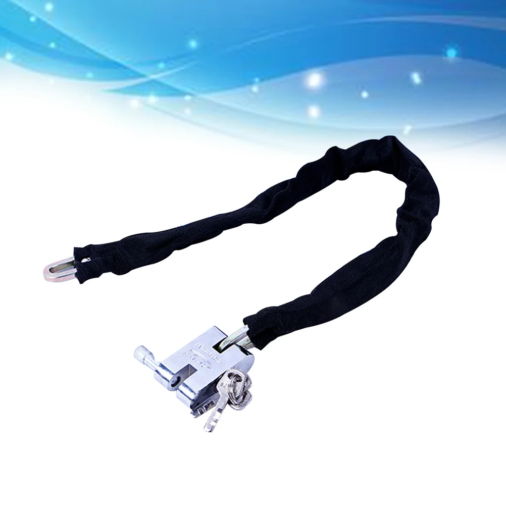 

Cable Lock Heavy Duty Braided Stainless Steel Cable Lock for Outdoor Cycling Security (60cm)