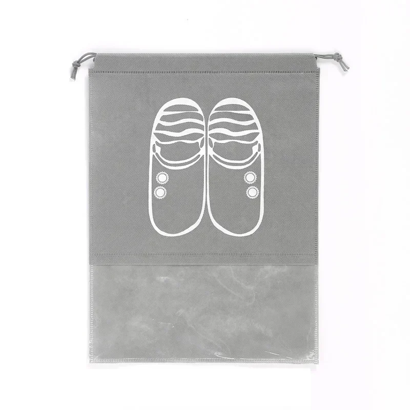 

Прозрачный мешок для обуви из нетканой ткани