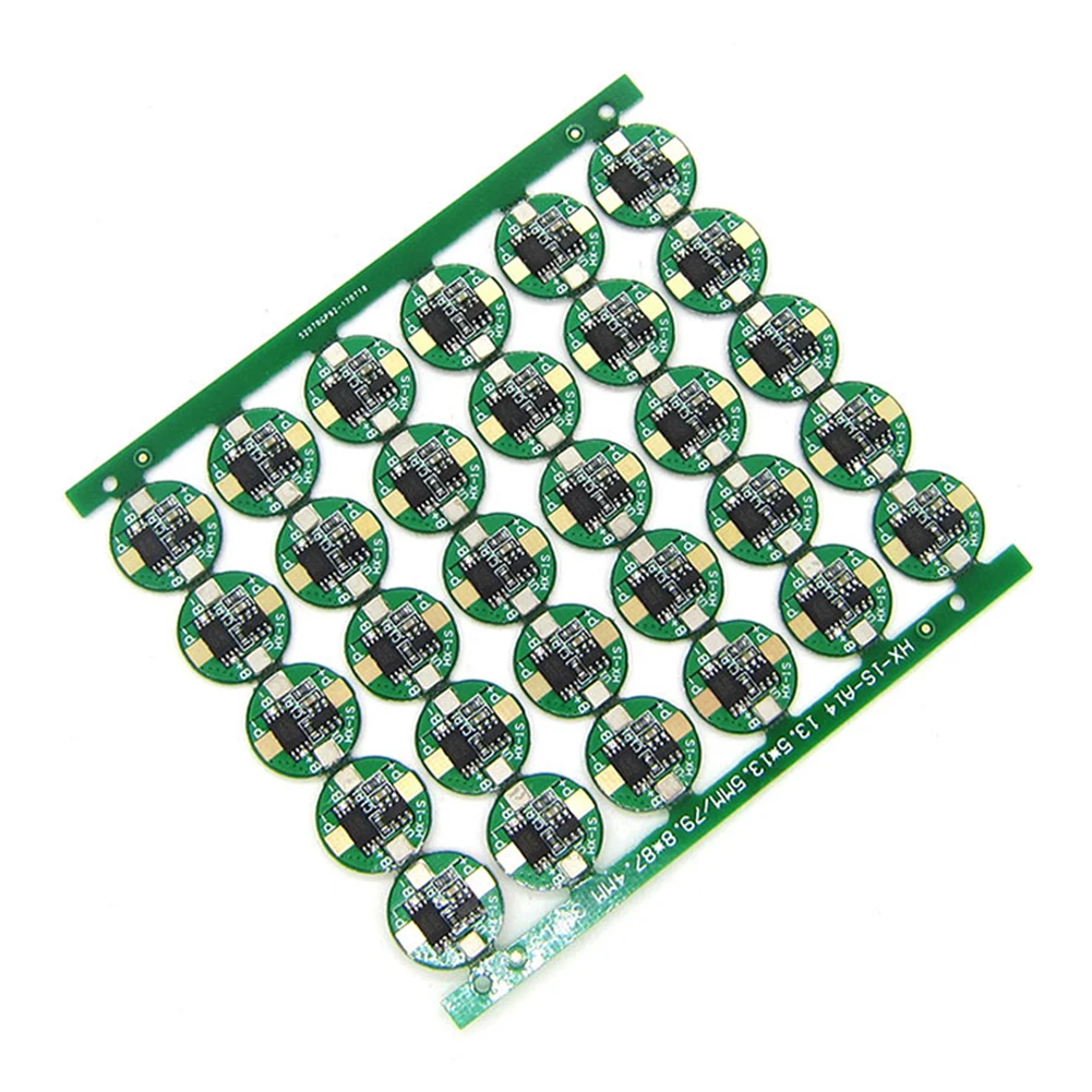 

5PCS 1S 2.5A 3.7V 4.2V BMS 18650 Battery Protection Board Lithium Charge Discharge Dual MOS Transistor Power Tool Accessories