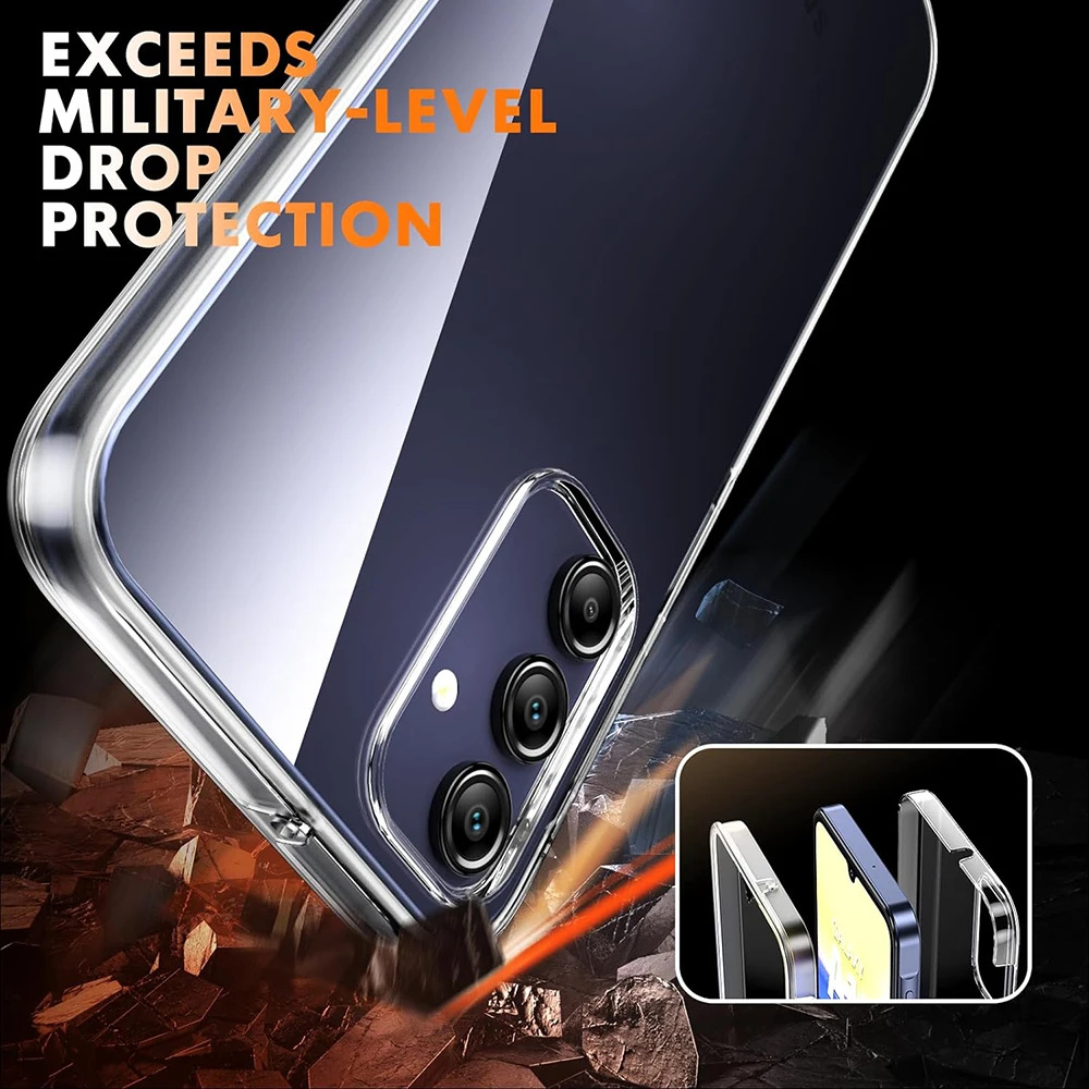 Чехол для Samsung Galaxy A55 A35 A15 A54 A34 A24 A14 A53 A33 A13 360 °