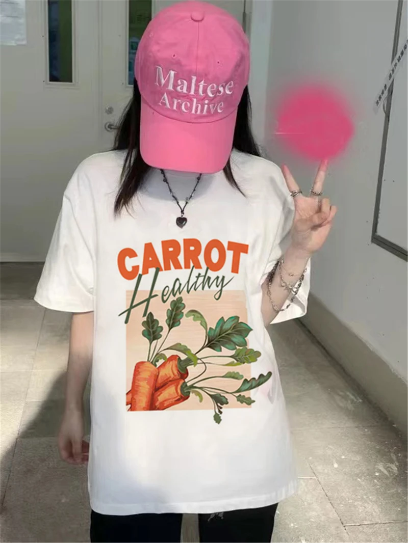 

Женская футболка, новая зимняя модная женская футболка с коротким рукавом и мультяшным принтом букв, футболка, Повседневная футболка с граф...