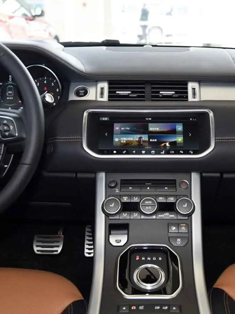 For Range Rover Evoque 2013-2018 Car GPS Navigation Screen Tempered Glass Protective Film Auto Interior Accessories