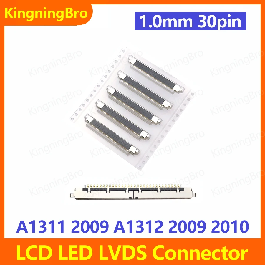 5 шт. Новый 30-контаксветодиодный ЖК-светодиод LVDS Кабельный разъем Для iMac 21 &quotA1311