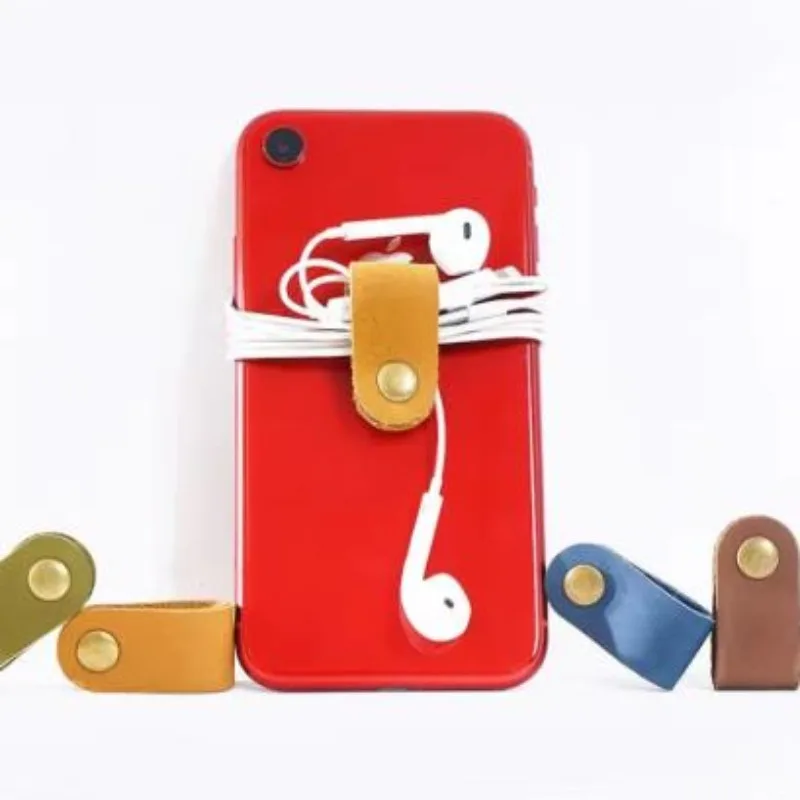 Oppselve кожаные органайзеры для кабелей 4 шт