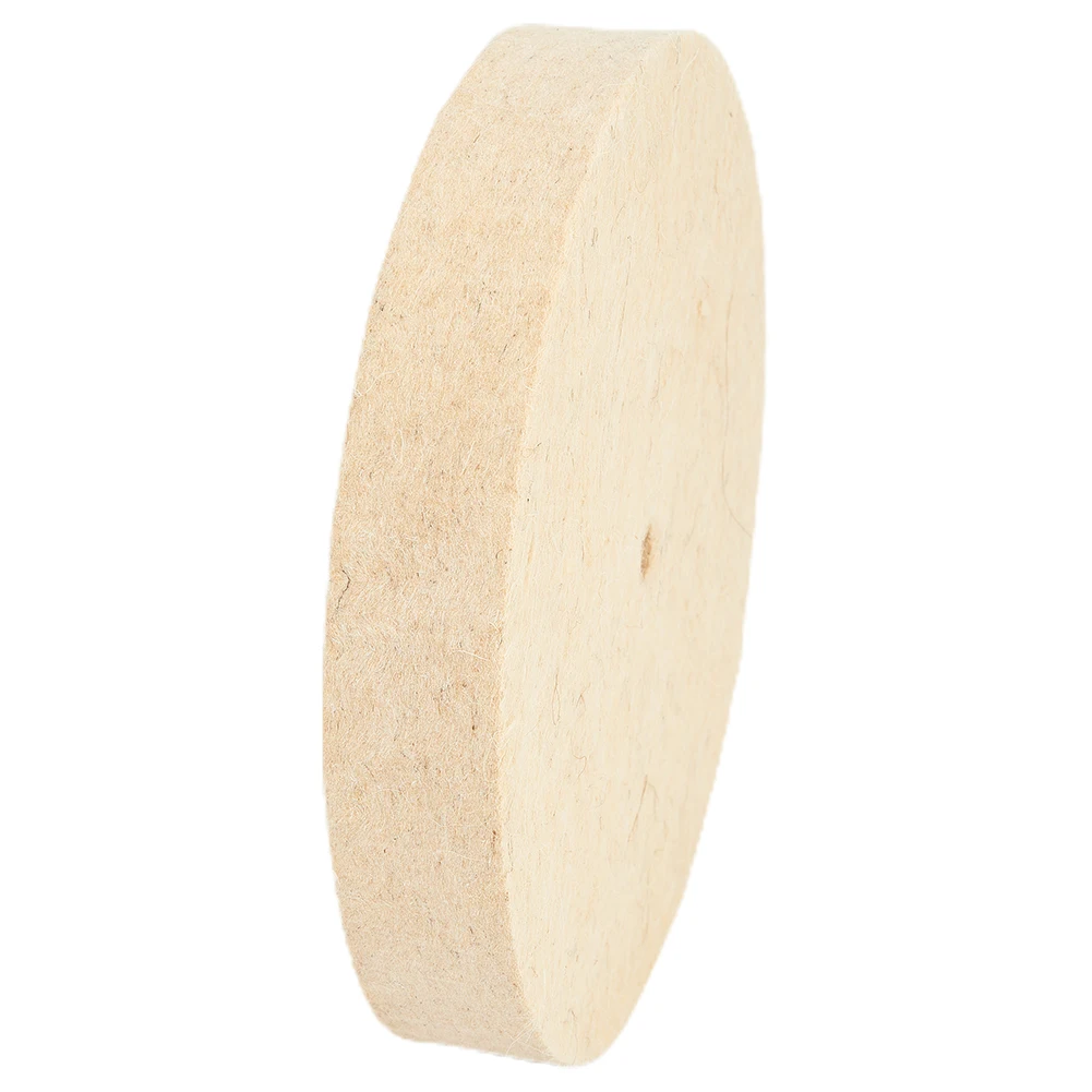 

6inch Polishing Wheel Wool Felt Polisher For Rotary Tool 1pcs 150mm Pad Disc Beige Durable Practical New High quality