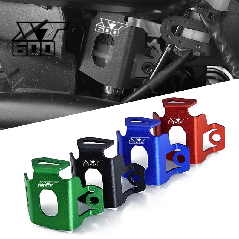 

For Yamaha XT600 XT 600 1984 1985 1986 XT600Z XT600E XT600ZE Z E ZE TENERE Motorcycle CNC Rear Brake Fluid Reservoir Guard Cover