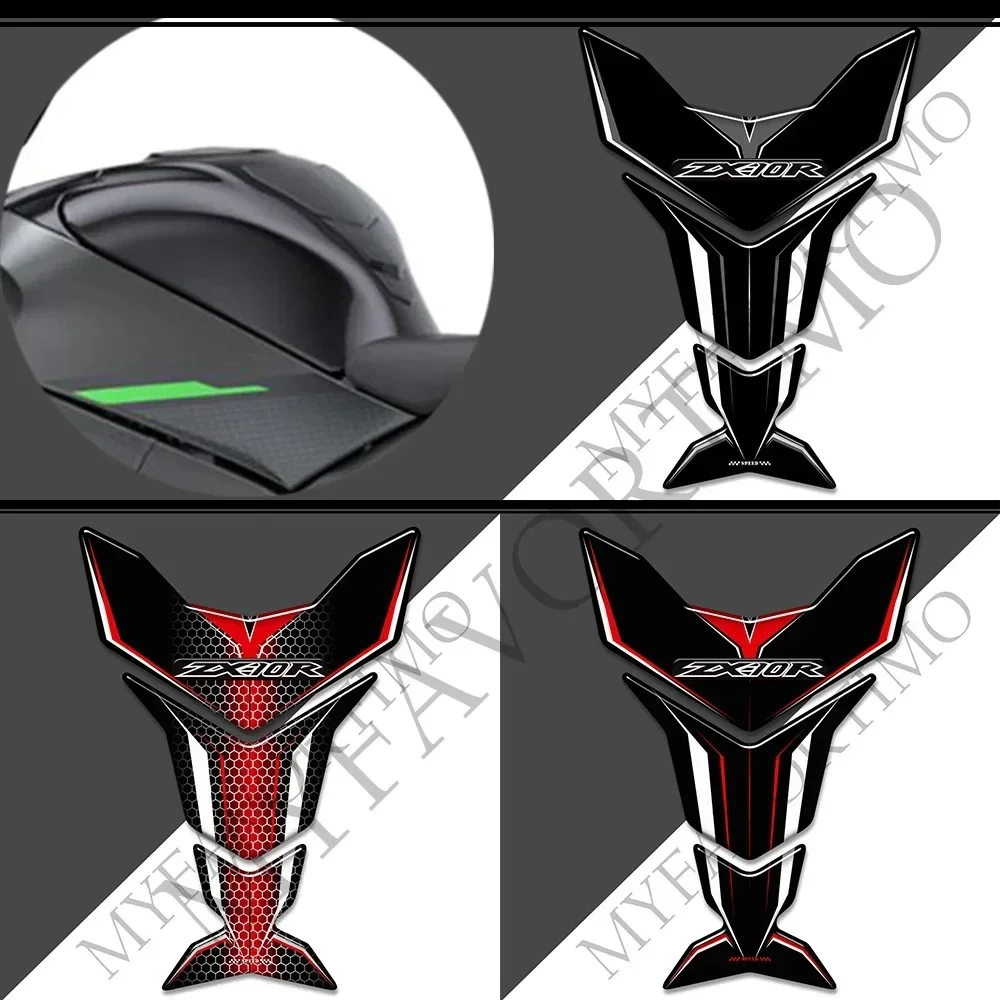 Для Kawasaki Ninja ZX-10R ZX10R ZX 10R наклейки протектор бака Pad газовое топливо масло комплект