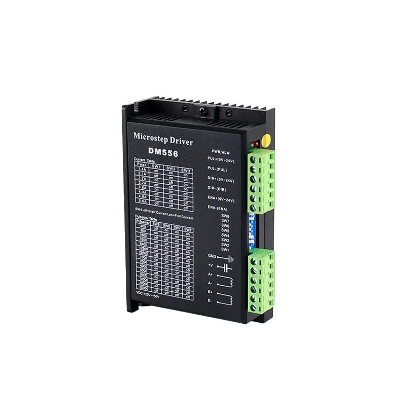 Драйвер шагового двигателя Nema17 23 24 34 постоянный ток: 20-50 в 1 4-A DM556 для 2-фазного 42 57 60