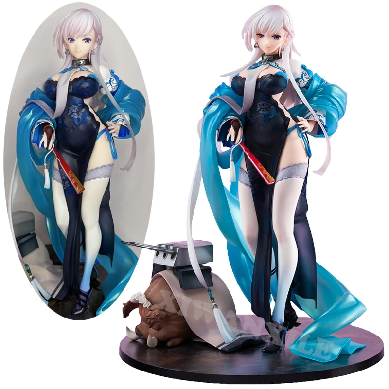 

26cm Alter Azur Lane Belfast Iridescent Rosa Sexy Anime Girl Figure St Louis Action Figure Adult Collectible Model Doll Toy Gift