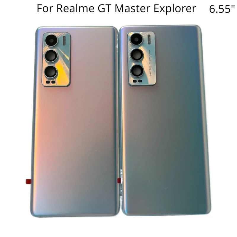Задний корпус для Realme GT Master Explorer Edition стеклянная задняя крышка 6 55 дюйма ремонт