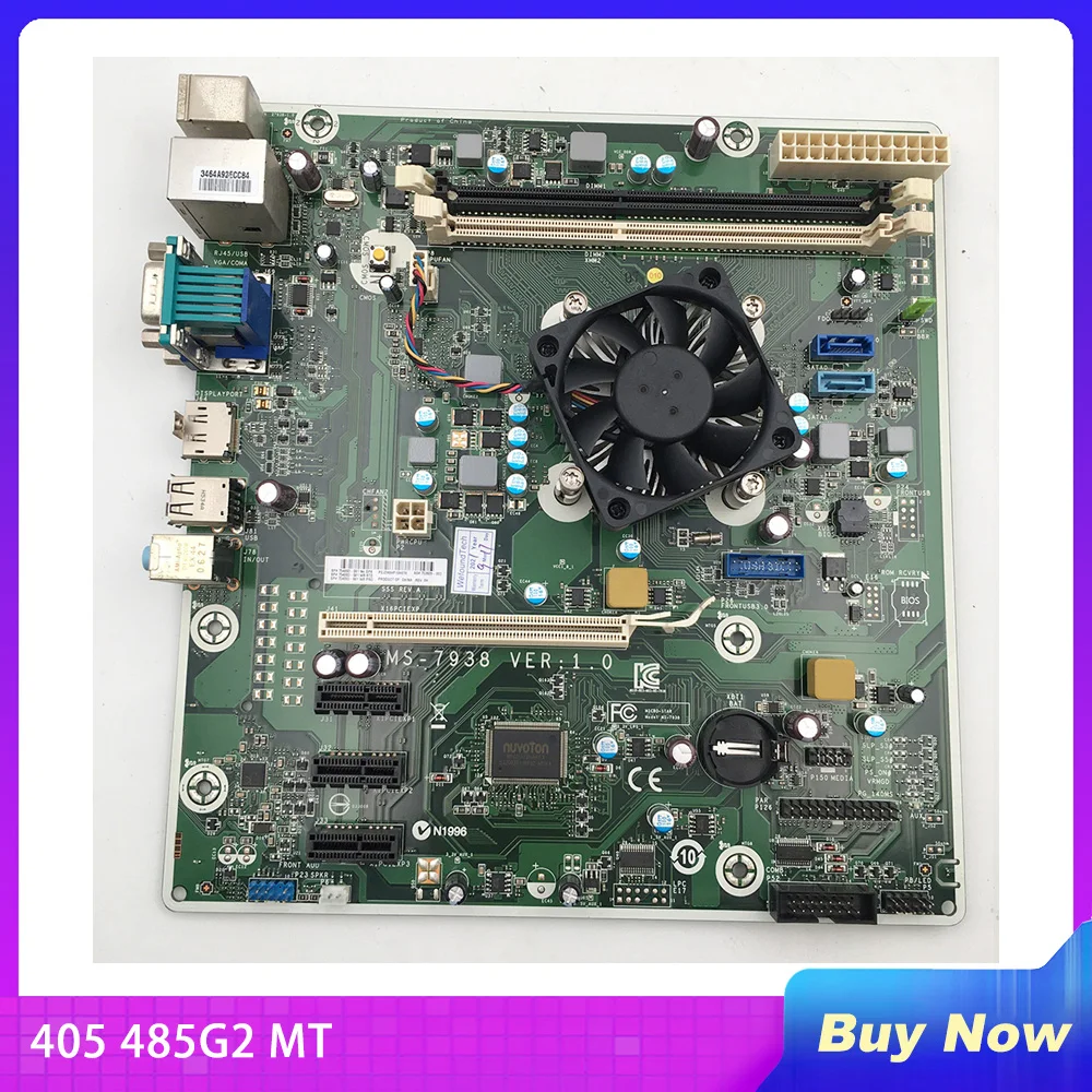 MS-7938 For HP 405 485G2 MT PC Desktop Motherboard 754093-001 753929-003 VER:1.0 Perfect Test Before Shipment