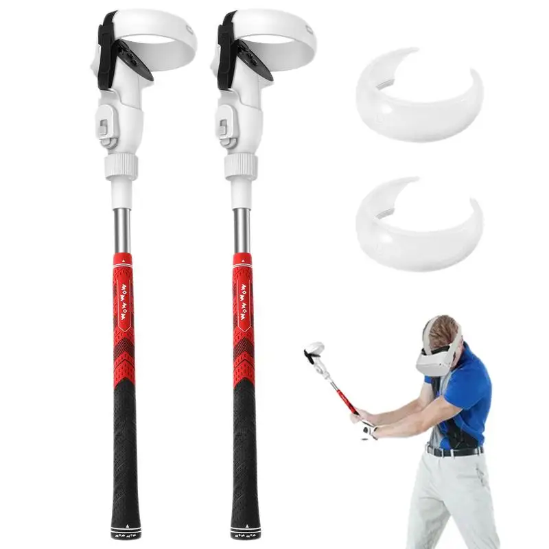 

Golf Club Adapter For Oculu Quests 2 Controller Attachment ImproveExperience VR Ball Game For Oculus-Quests 2