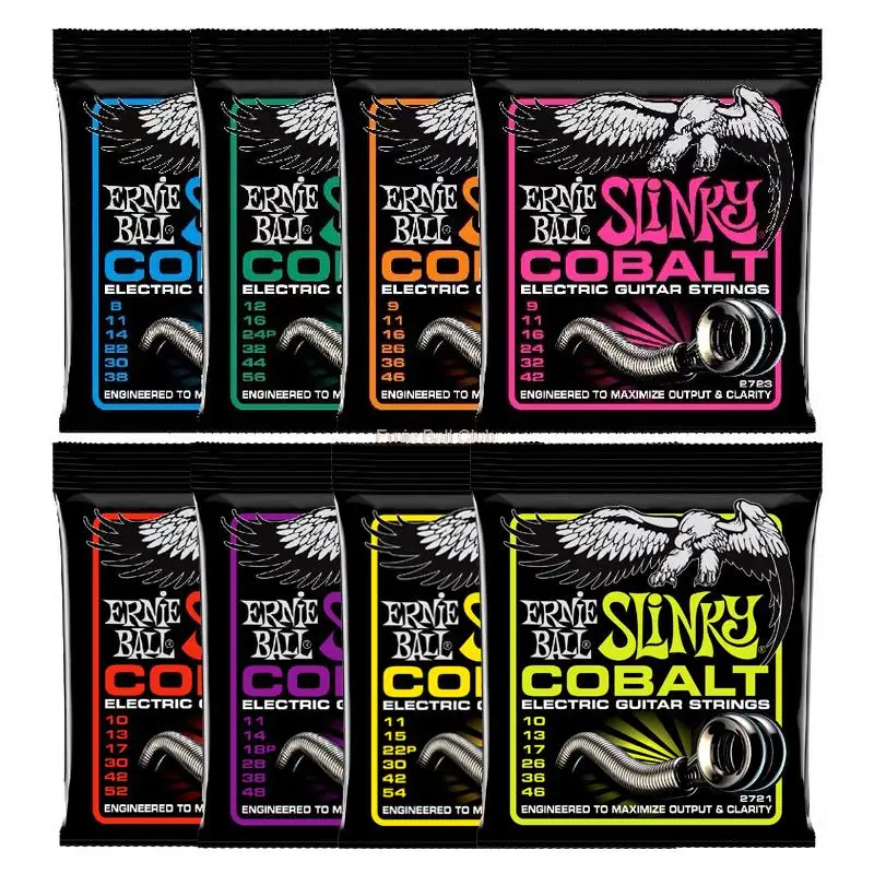 Ernie Ball 2721 2723 2727 For Cobalt Electric Guitar Strings Set 10-46 REGULAR SLINKY 2221 High Quality Guitar Accessorie New