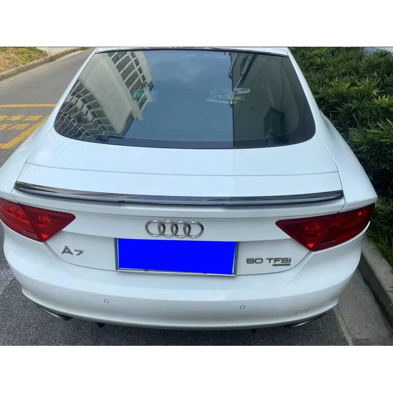 Высококачественный спойлер из АБС-пластика для Audi A7 S7 RS7 2013 2014 2016 2015 2017 2018 заднее