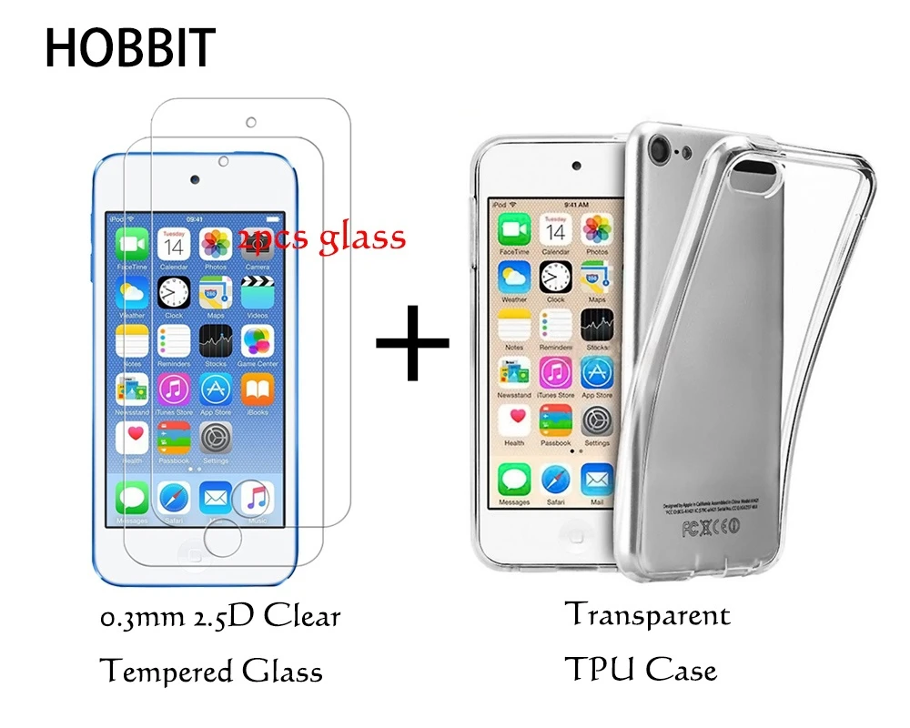 For Apple iPod Touch 6th Gen 5th Generation Transparent TPU 