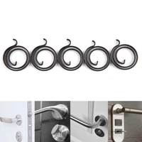 5pcs replacement spring for door knob handle lever latch internal coil repair spindle lock torsion spring flat section wire