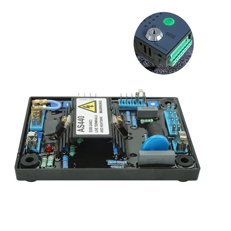 1 шт. модуль регулятора напряжения AS440 AVR детали генератора E000-24403 удобный