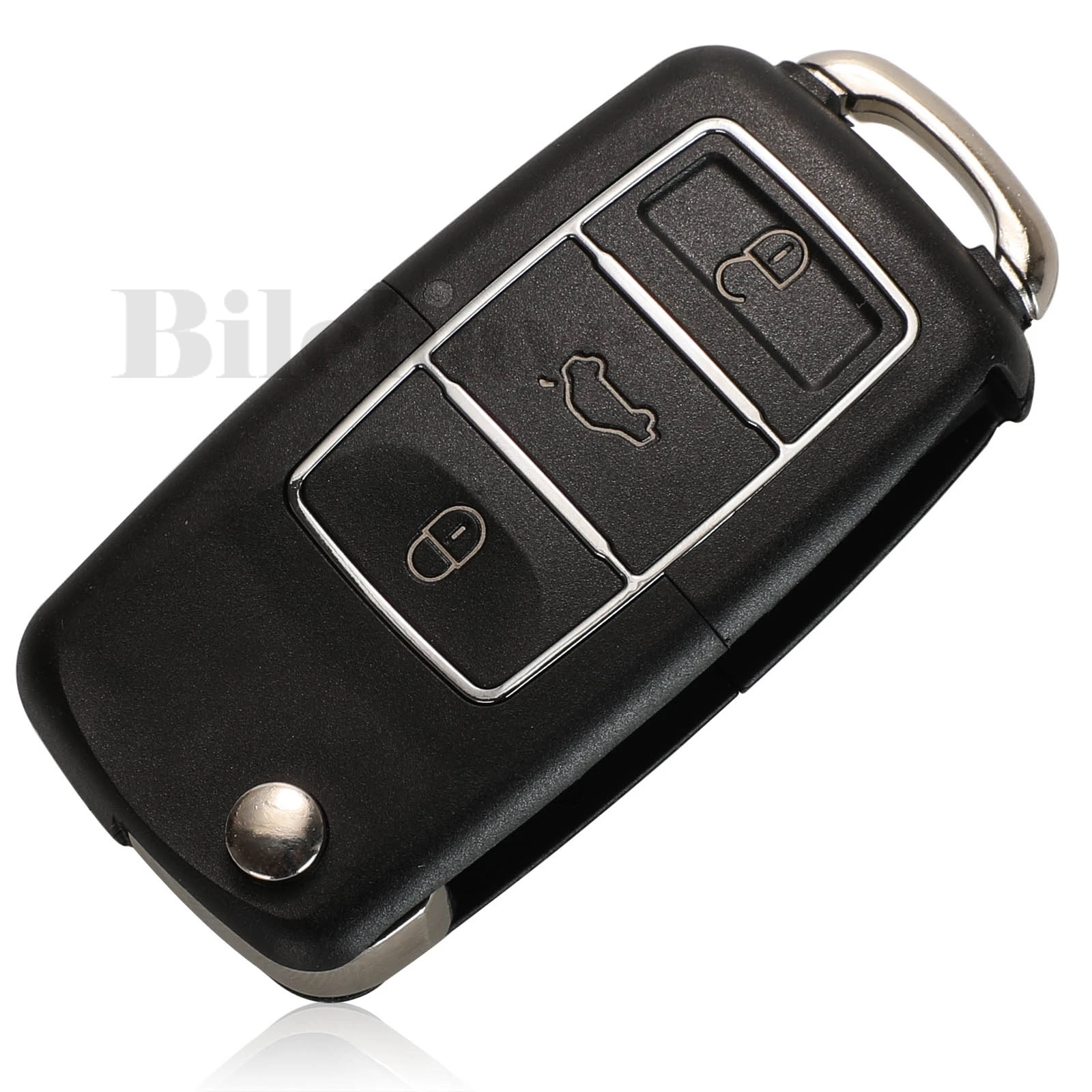 Jingyuqin 10 шт. для Volkswagen Vw Jetta Golf Passat Beetle Skoda Seat Polo B5 FOB 3 кнопки откидной пульт