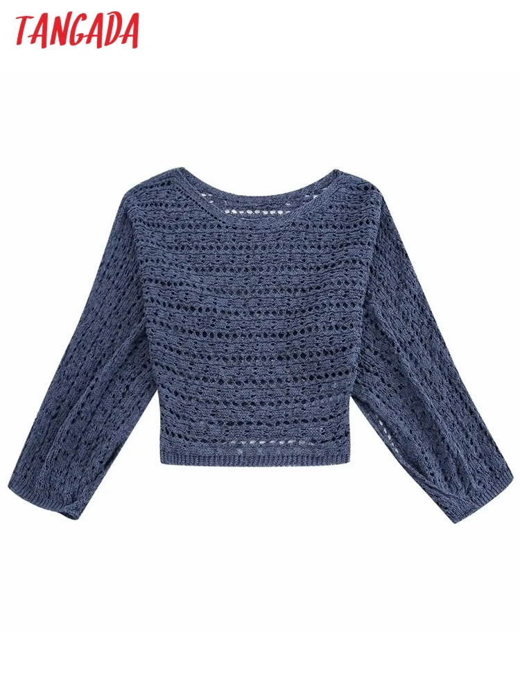 Женский трикотажный свитер с длинным рукавом, BE369