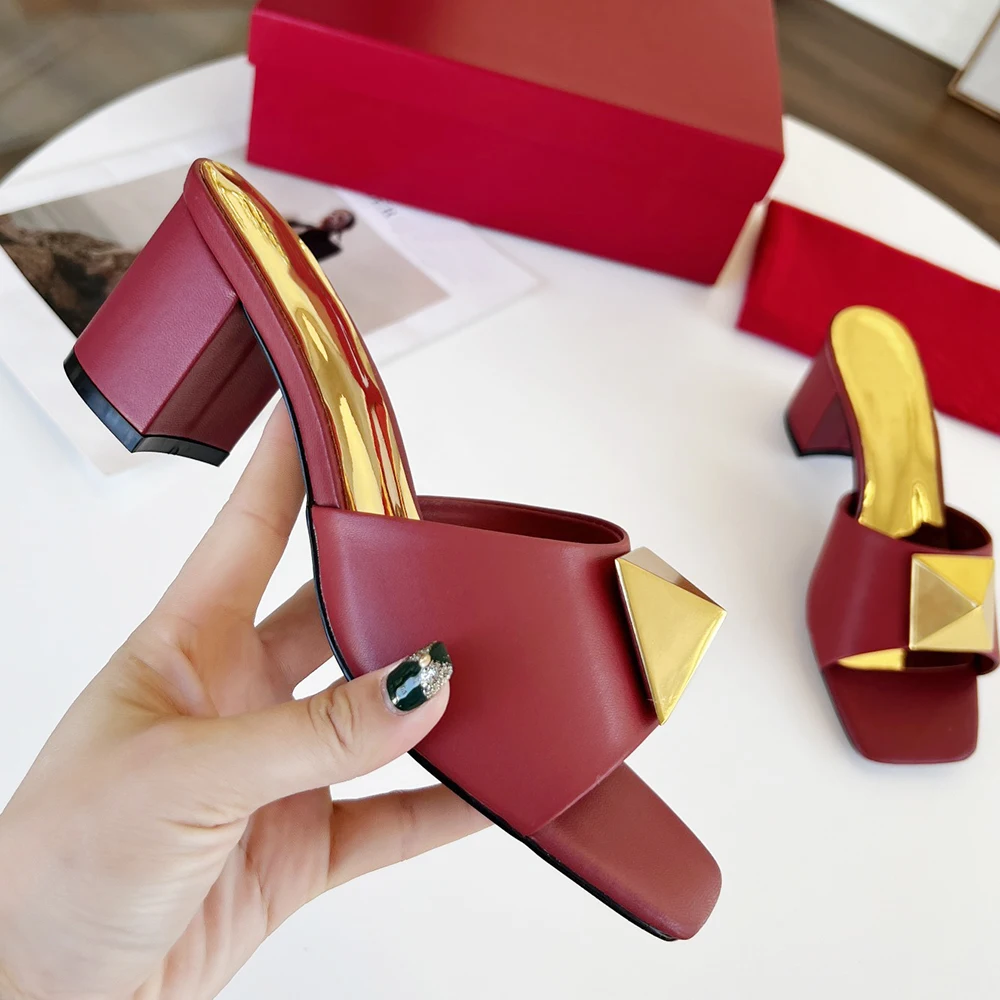 Женские босоножки на плоской подошве повседневные сандалии массивном каблуке