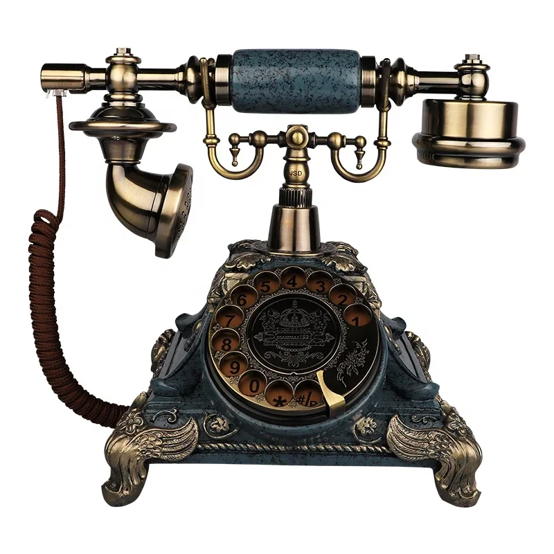 Настольный телефон старомодный свадебный подарок вечерние запись SIM-карты