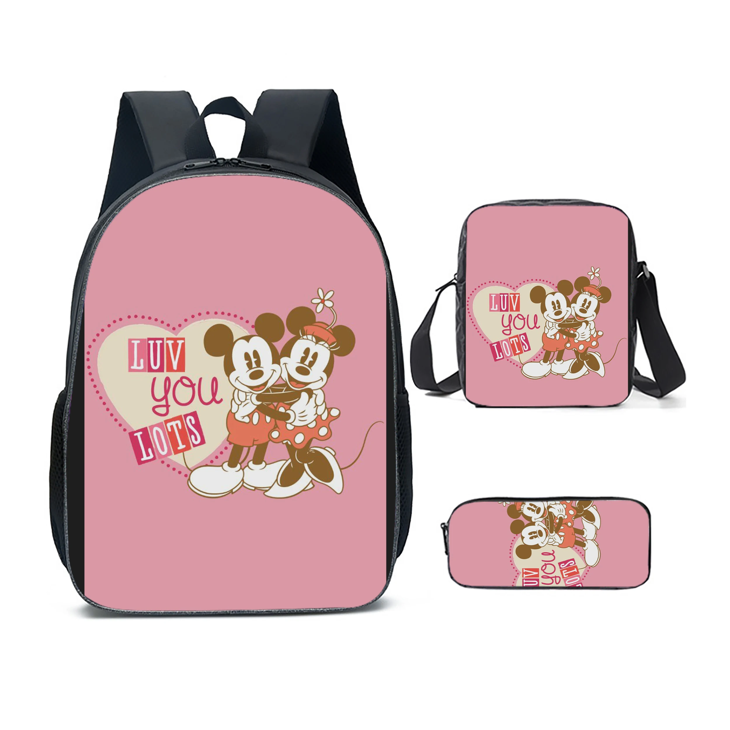 

Disney Mickey CartoonAnime Backpack Kids School Bags Galaxy Space for Casual Schoolbags Starry Night Laptop Travel Bags