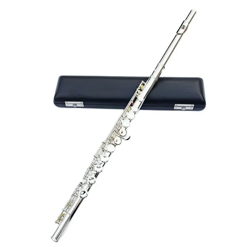 

JUPITER Flute JFL-511ES Taiwan 16 Holes Closed C Key Flute Cupronickel Silvering Flauta Transversal Instrumentos Musicales Case