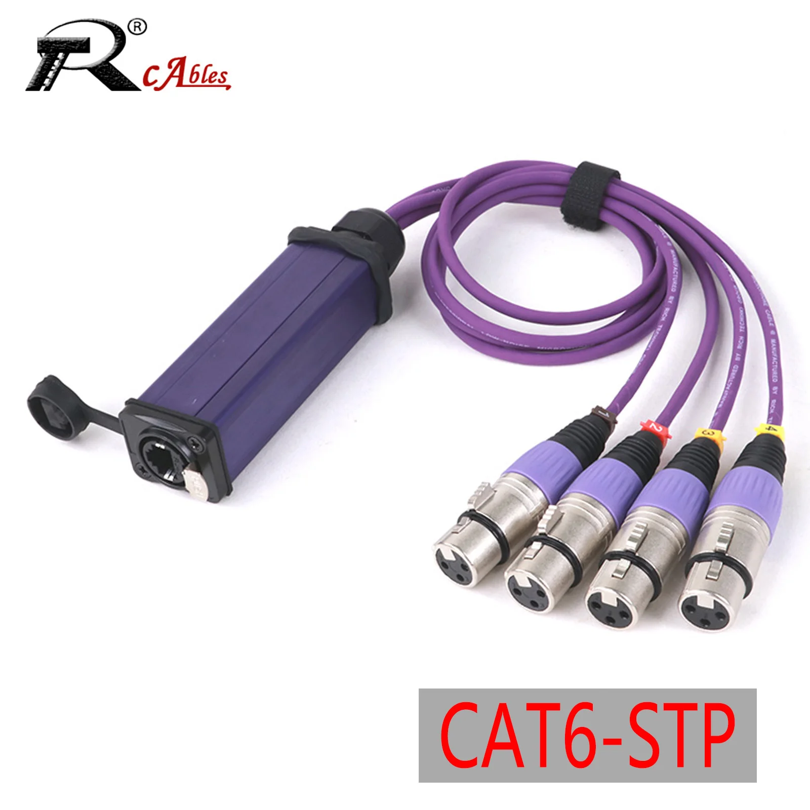 Кабель XLR-RJ45 R YP02 4-канальный 0 5-10 м
