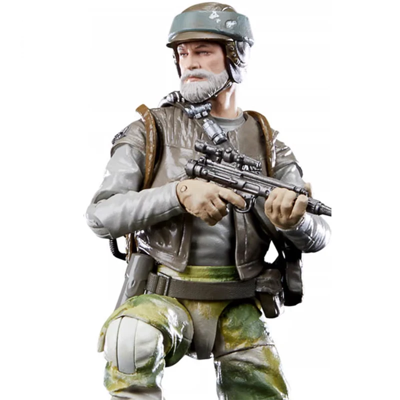 

Оригинальная экшн-фигурка Звездные войны на 40-ю годовщину Rebel Command, 6 дюймов, Делюкс, коллекционная фигурка, игрушка в подарок
